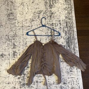 Vintage Havana off the shoulder top, size S